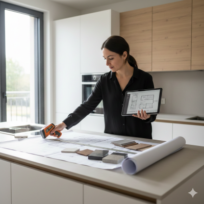 Comment transformer une cuisine modulable en espace haut de gamme avec un  concepteur d&rsquo;intérieur